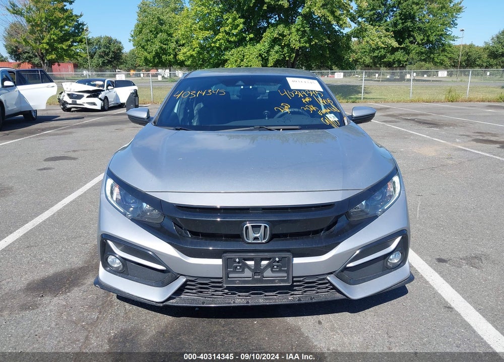 2021 HONDA CIVIC SPORT VIN: SHHFK7H44MU407605
