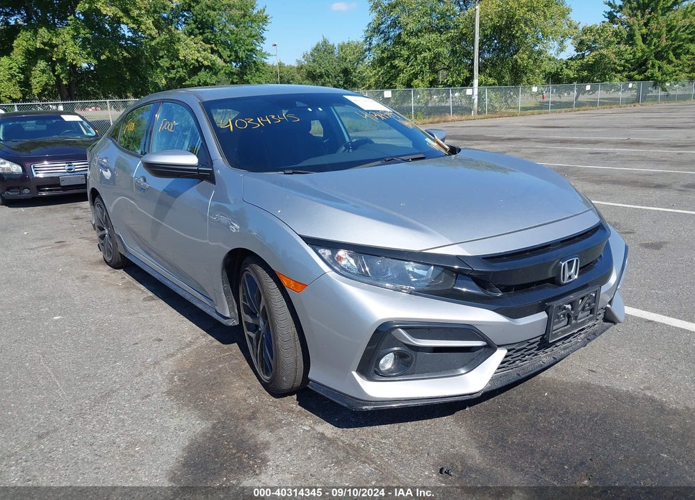 2021 HONDA CIVIC SPORT VIN: SHHFK7H44MU407605