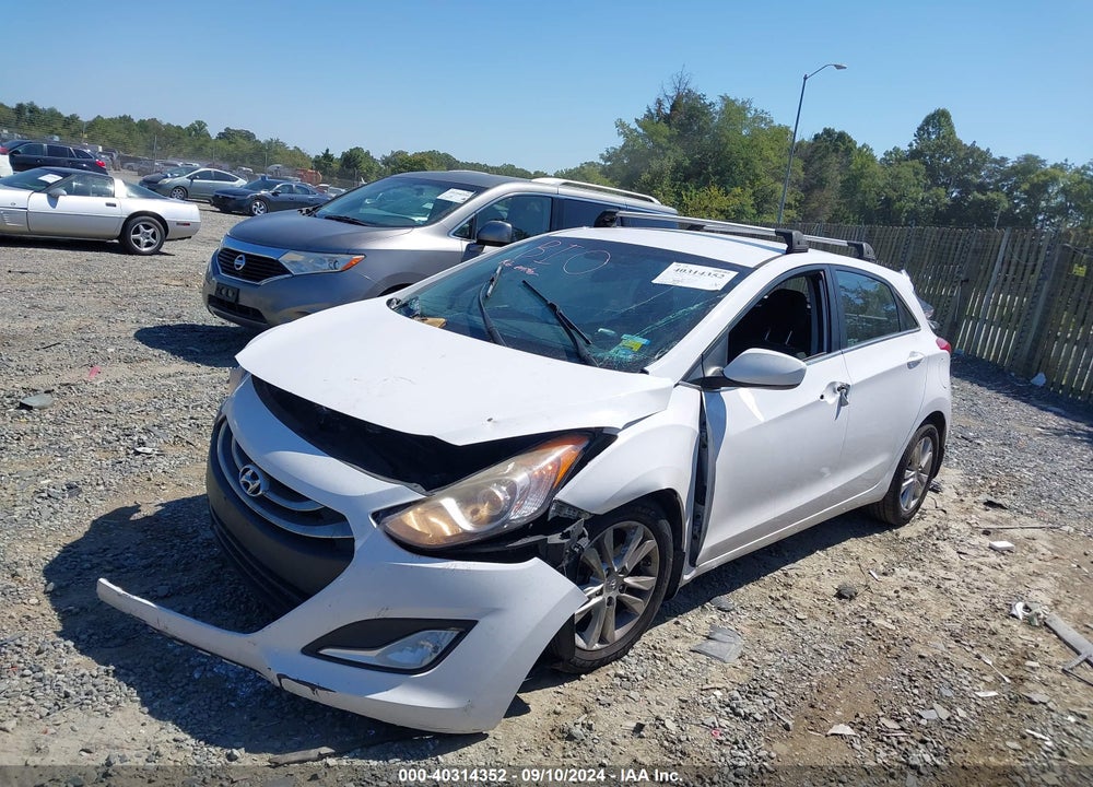 2014 HYUNDAI ELANTRA GT VIN: KMHD35LH5EU207860