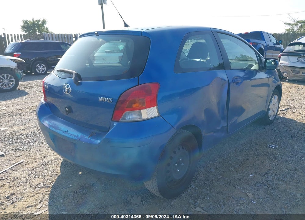 2010 TOYOTA YARIS VIN: JTDJT4K38A5286484
