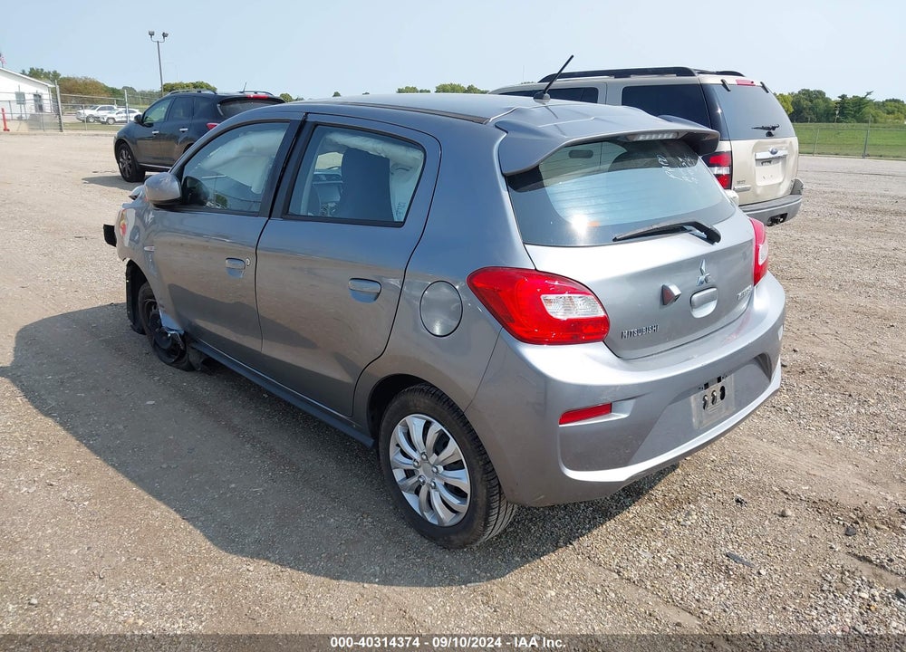 2018 MITSUBISHI MIRAGE ES VIN: ML32A3HJ8JH014805