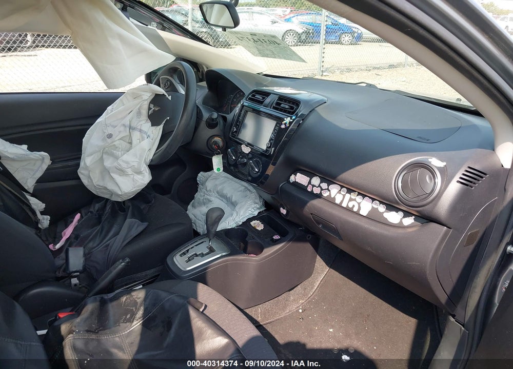 2018 MITSUBISHI MIRAGE ES VIN: ML32A3HJ8JH014805