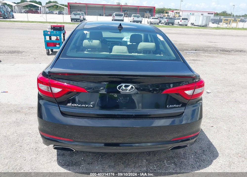 2016 HYUNDAI SONATA LIMITED VIN: 5NPE34AF5GH321567