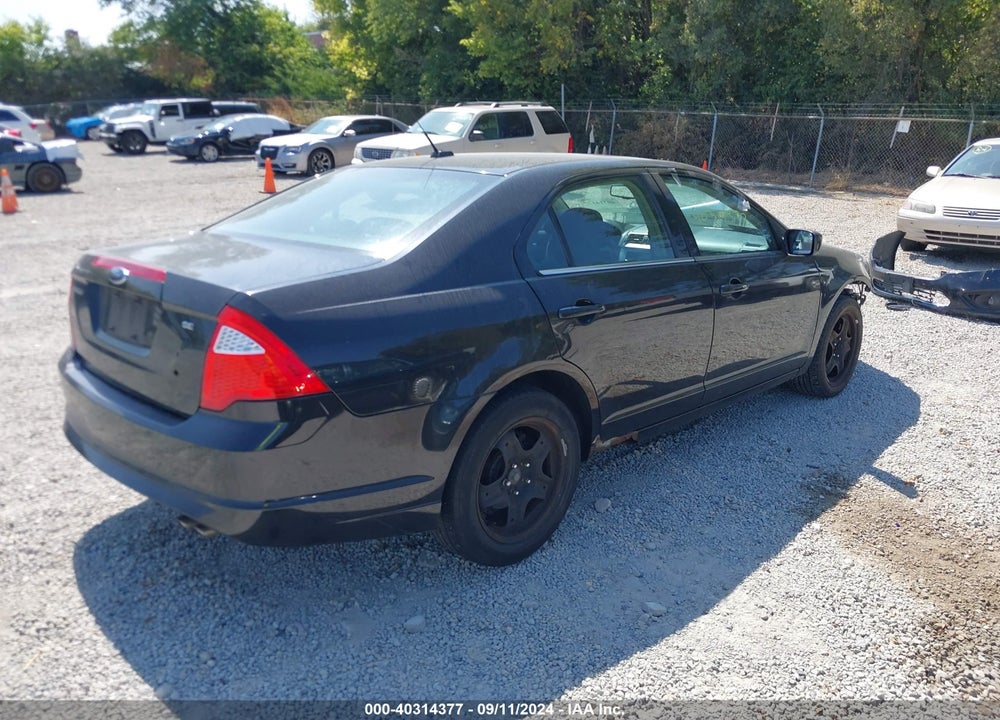 2010 FORD FUSION SE VIN: 3FAHP0HA2AR309665