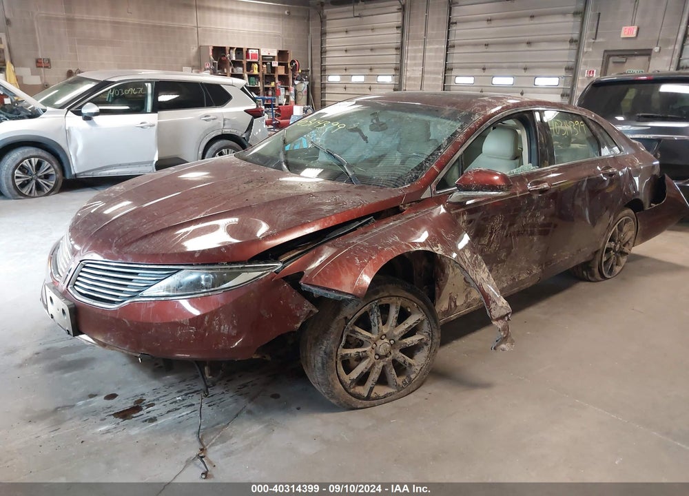 2015 LINCOLN MKZ HYBRID VIN: 3LN6L2LU4FR623878