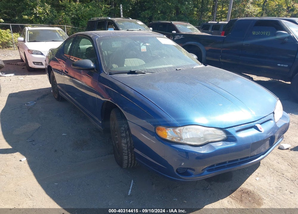 2005 CHEVROLET MONTE CARLO LS VIN: 2G1WW12EX59108638