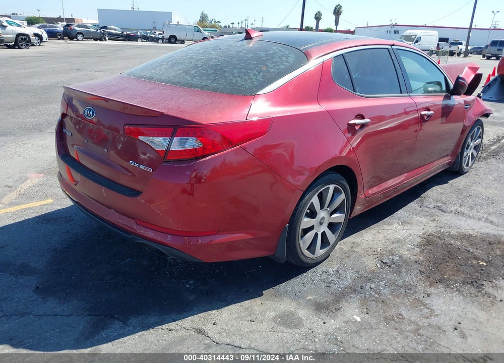 2013 KIA OPTIMA SX VIN: 5XXGR4A60DG125342