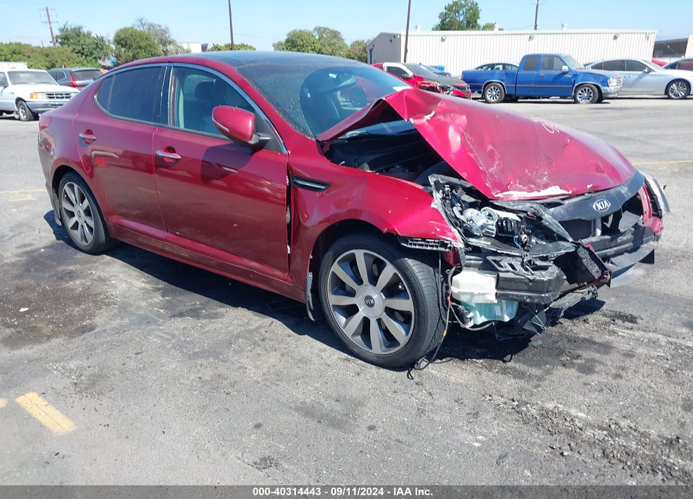 2013 KIA OPTIMA SX VIN: 5XXGR4A60DG125342