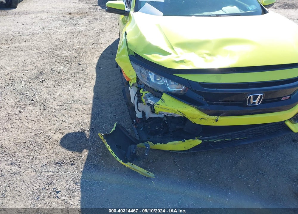 2019 HONDA CIVIC SI VIN: 2HGFC3A51KH750276