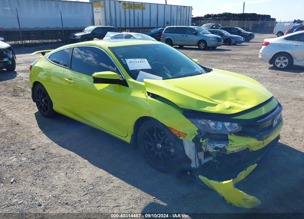 2019 HONDA CIVIC SI VIN: 2HGFC3A51KH750276