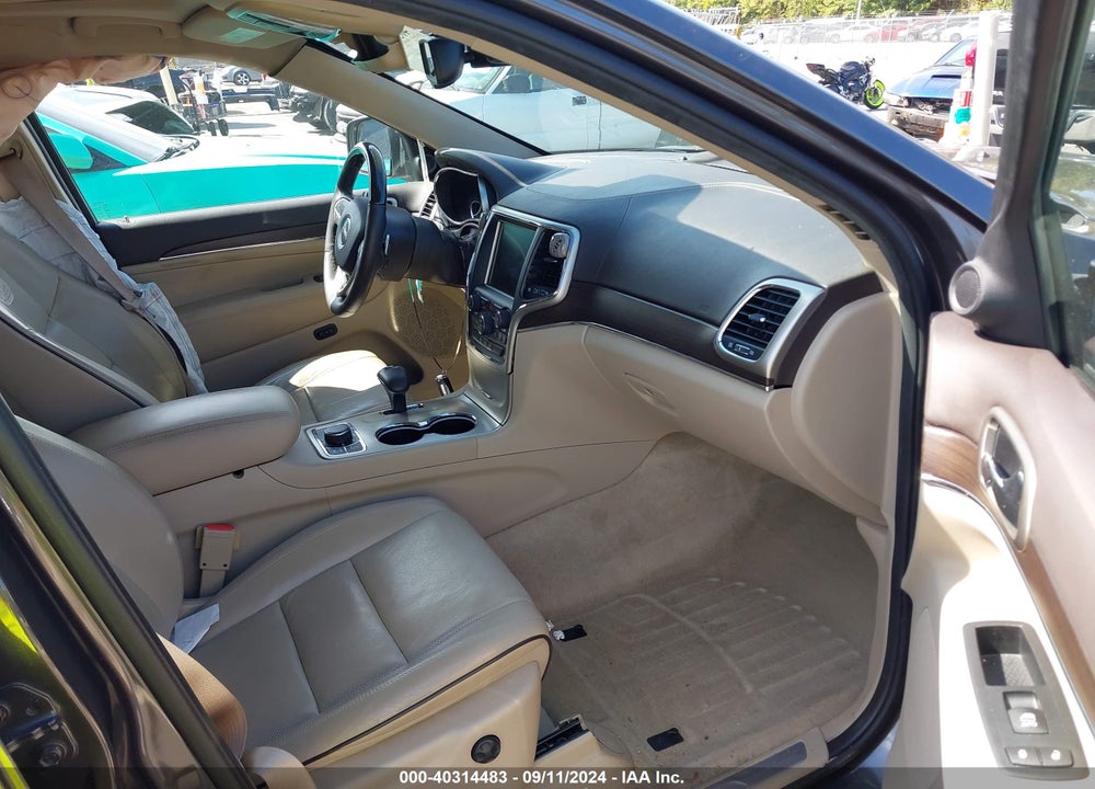 2015 JEEP GRAND CHEROKEE OVERLAND VIN: 1C4RJFCG5FC845269