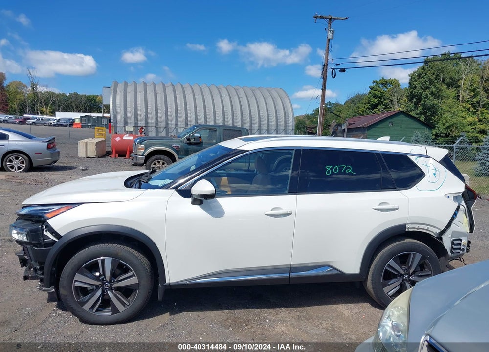 2021 NISSAN ROGUE PLATINUM INTELLIGENT AWD VIN: JN8AT3DD3MW319667
