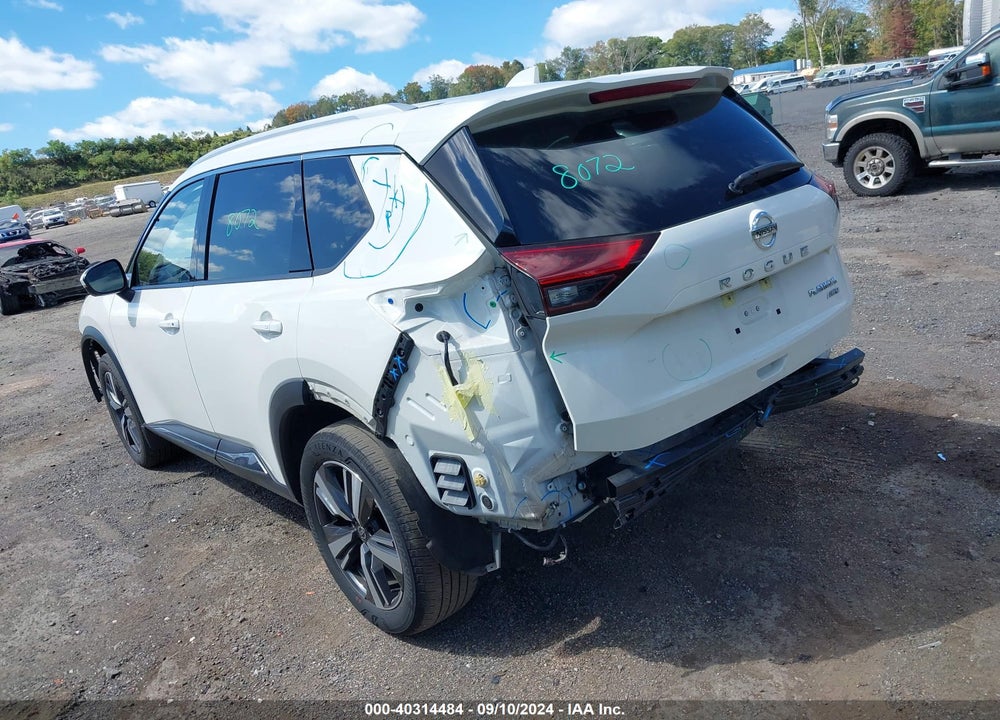 2021 NISSAN ROGUE PLATINUM INTELLIGENT AWD VIN: JN8AT3DD3MW319667