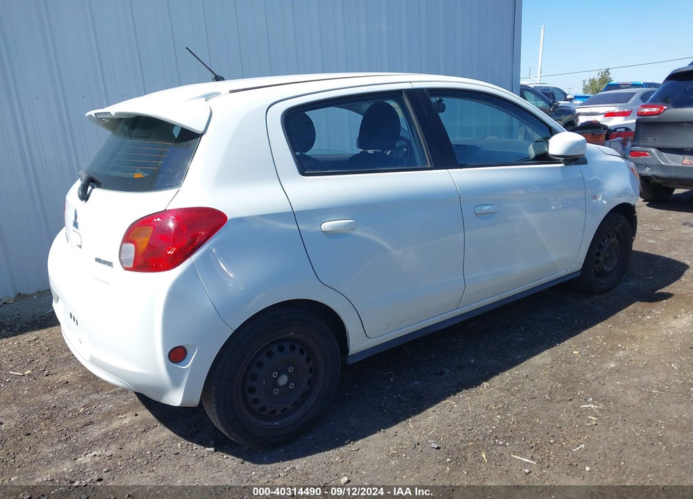 2015 MITSUBISHI MIRAGE DE/RF VIN: ML32A3HJ9FH032964