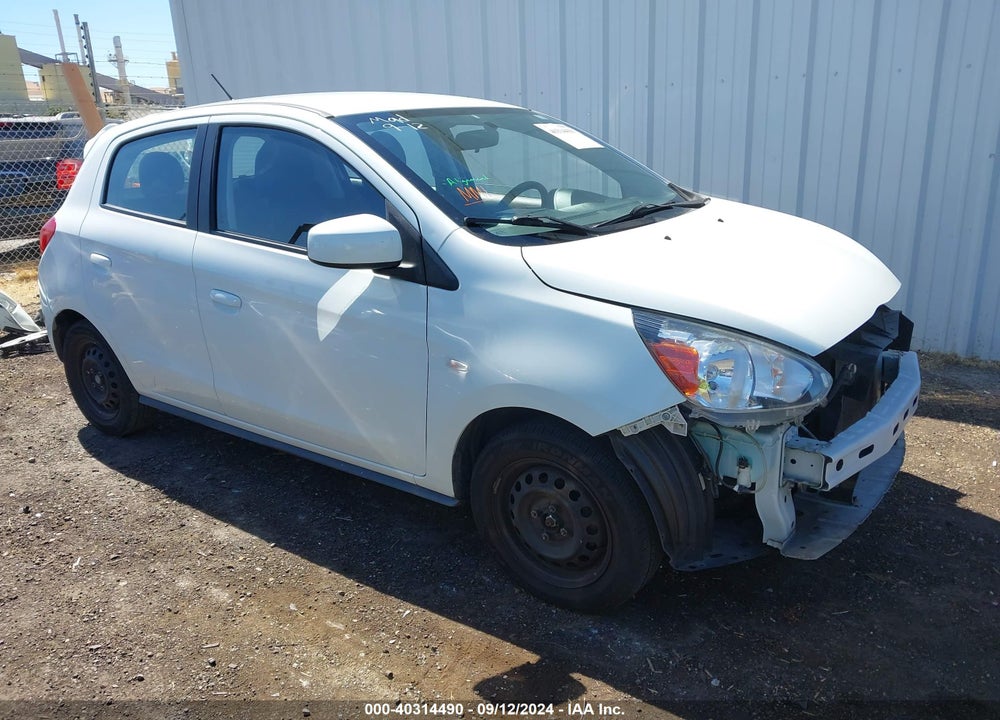 2015 MITSUBISHI MIRAGE DE/RF VIN: ML32A3HJ9FH032964