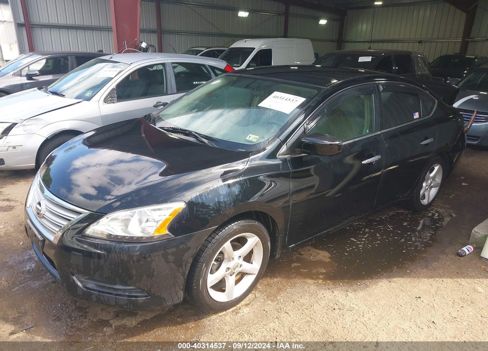 2013 NISSAN SENTRA SV VIN: 3N1AB7AP4DL664008