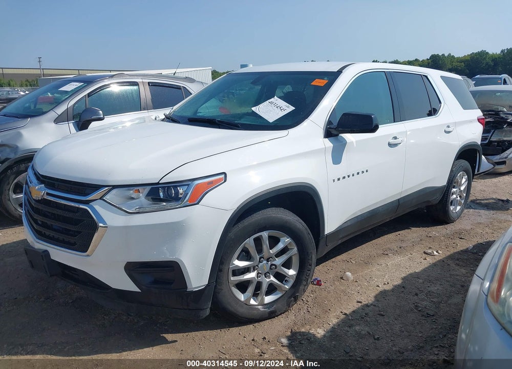 2020 CHEVROLET TRAVERSE FWD LS VIN: 1GNERFKW6LJ244144