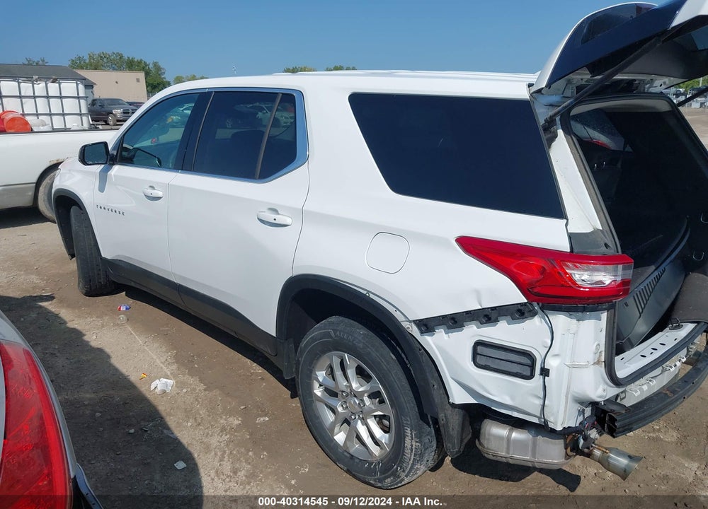 2020 CHEVROLET TRAVERSE FWD LS VIN: 1GNERFKW6LJ244144