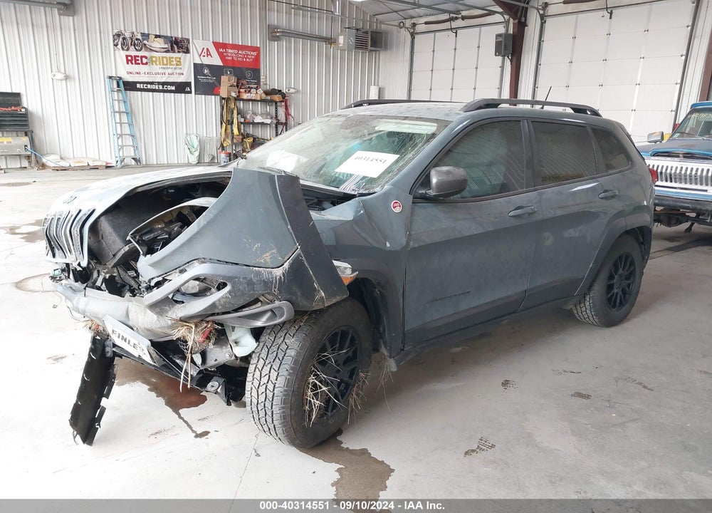 2015 JEEP CHEROKEE TRAILHAWK VIN: 1C4PJMBS9FW727127
