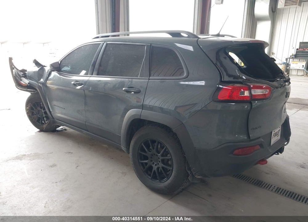 2015 JEEP CHEROKEE TRAILHAWK VIN: 1C4PJMBS9FW727127