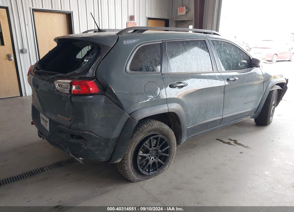 2015 JEEP CHEROKEE TRAILHAWK VIN: 1C4PJMBS9FW727127