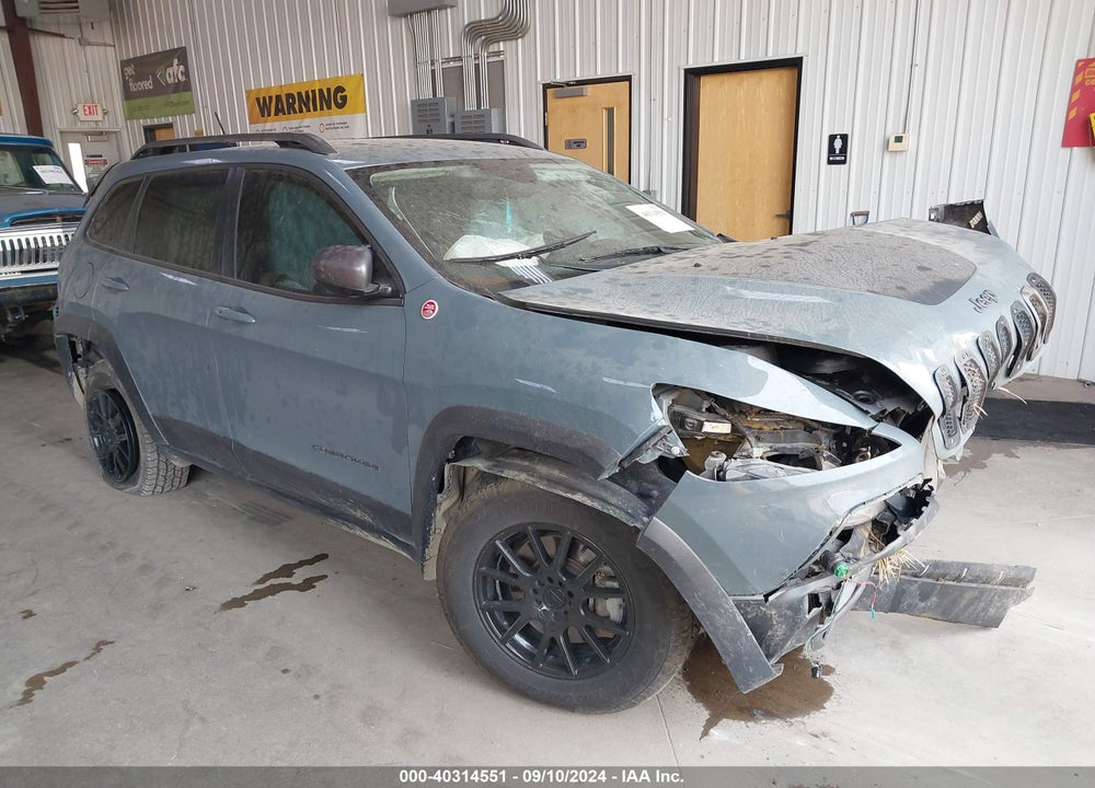 2015 JEEP CHEROKEE TRAILHAWK VIN: 1C4PJMBS9FW727127