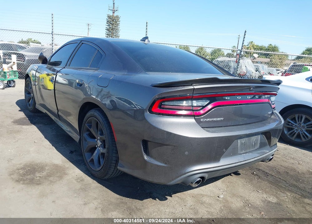 2019 DODGE CHARGER GT RWD VIN: 2C3CDXHG1KH584813