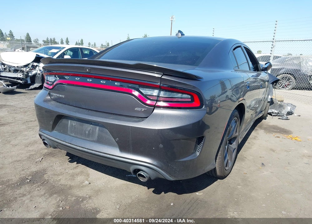 2019 DODGE CHARGER GT RWD VIN: 2C3CDXHG1KH584813