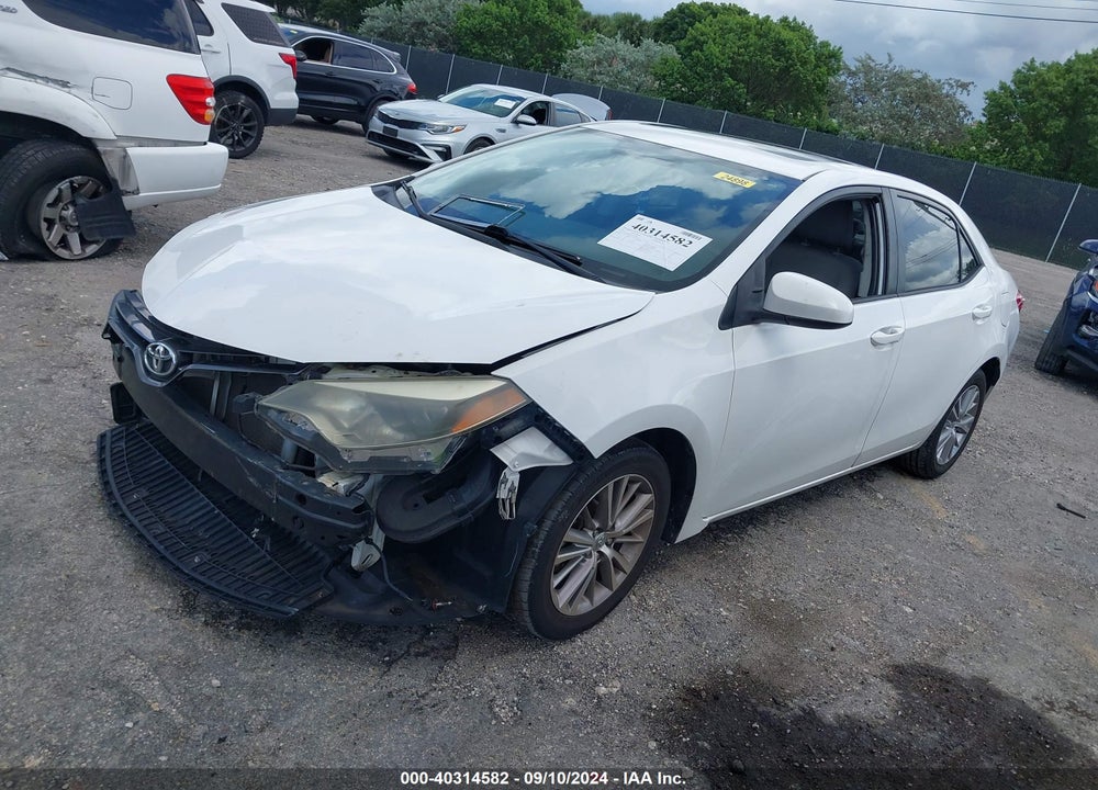 2015 TOYOTA COROLLA LE PLUS VIN: 2T1BURHE1FC377064
