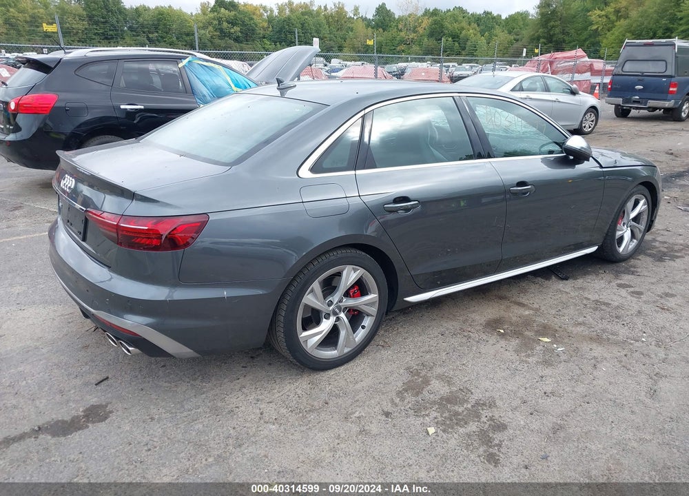 2020 AUDI S4 PREMIUM PLUS TFSI QUATTRO TIPTRONIC VIN: WAUB4AF4XLA073532