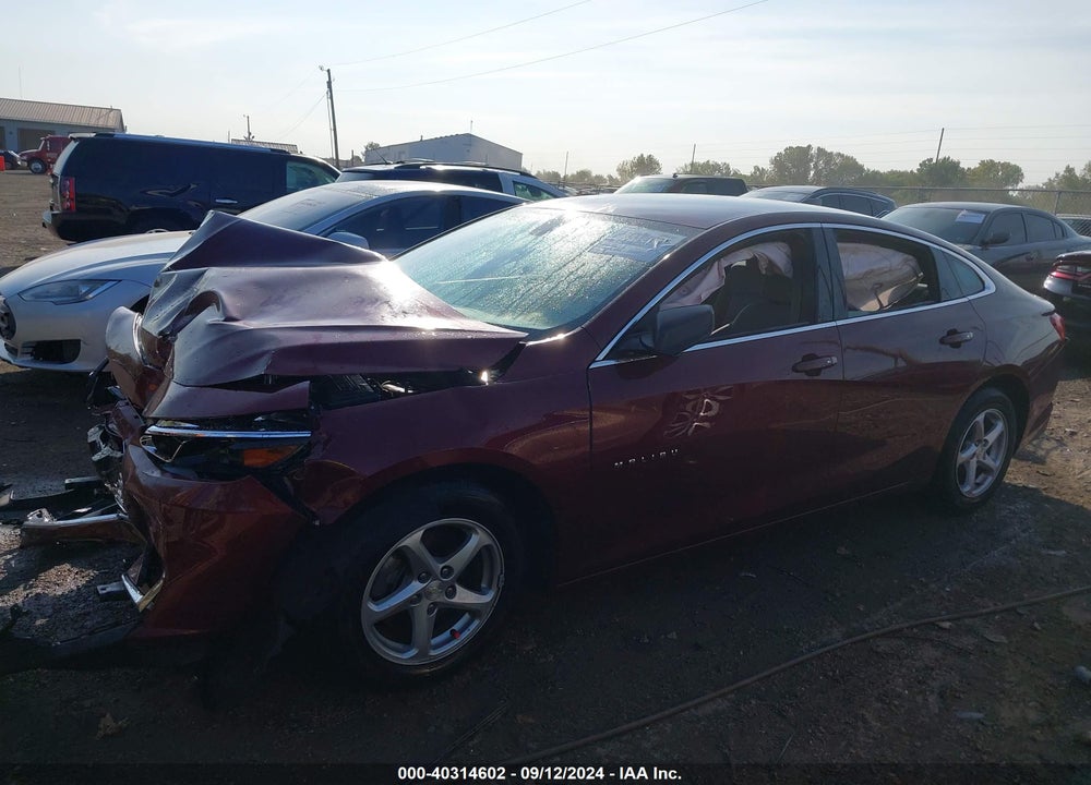 2016 CHEVROLET MALIBU LS VIN: 1G1ZB5ST6GF239297