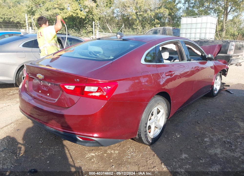 2016 CHEVROLET MALIBU LS VIN: 1G1ZB5ST6GF239297