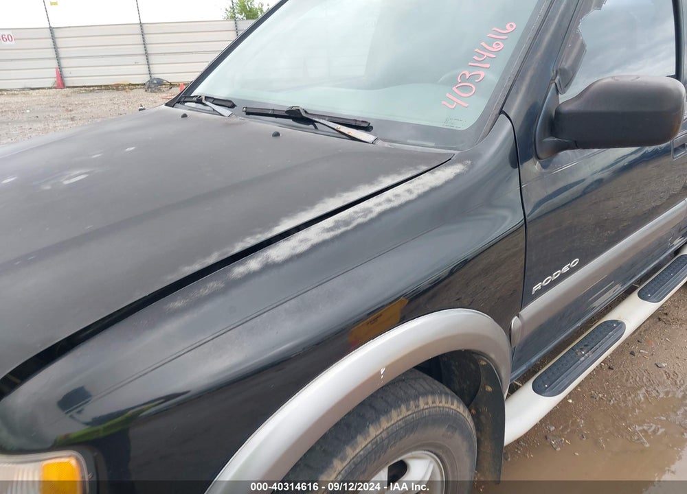 2002 ISUZU RODEO LS 3.2L V6/LSE 3.2L V6/S 3.2L V6 VIN: 4S2CK58W624340573