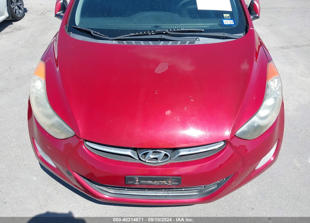 2013 HYUNDAI ELANTRA LIMITED VIN: KMHDH4AE9DU505525