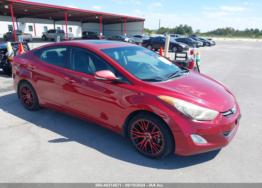 2013 HYUNDAI ELANTRA LIMITED VIN: KMHDH4AE9DU505525