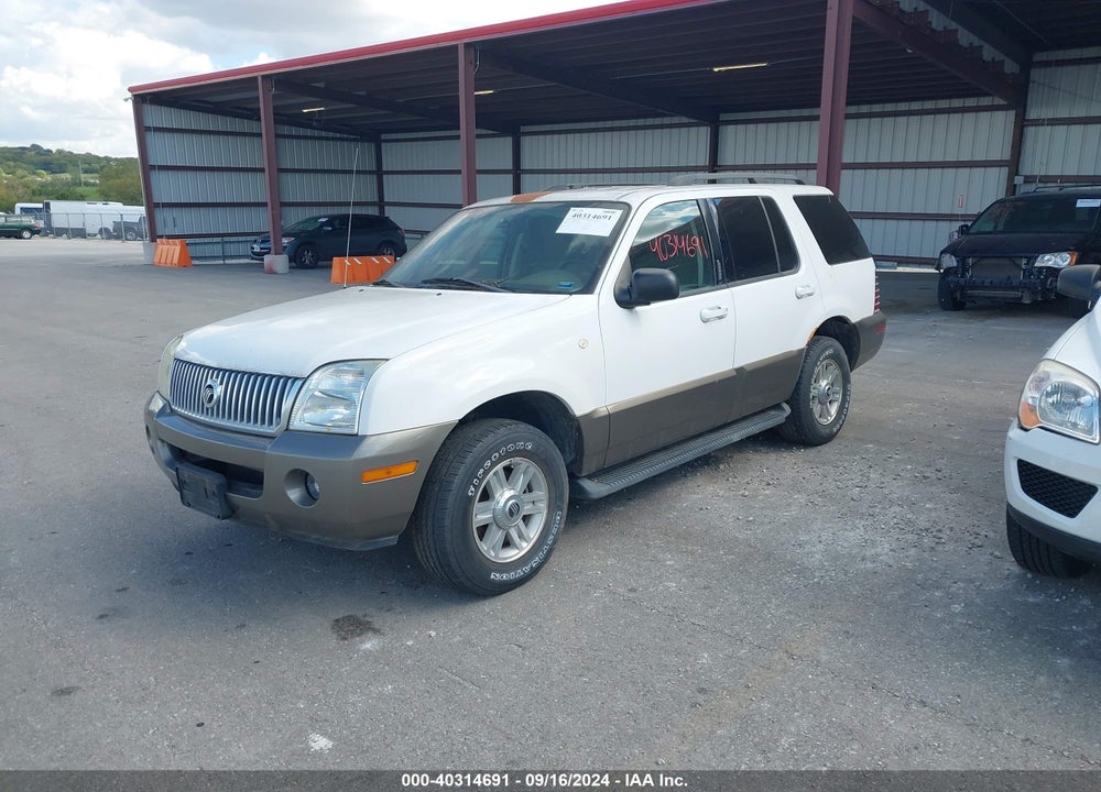 2003 MERCURY MOUNTAINEER VIN: 4M2ZU86K63UJ22520