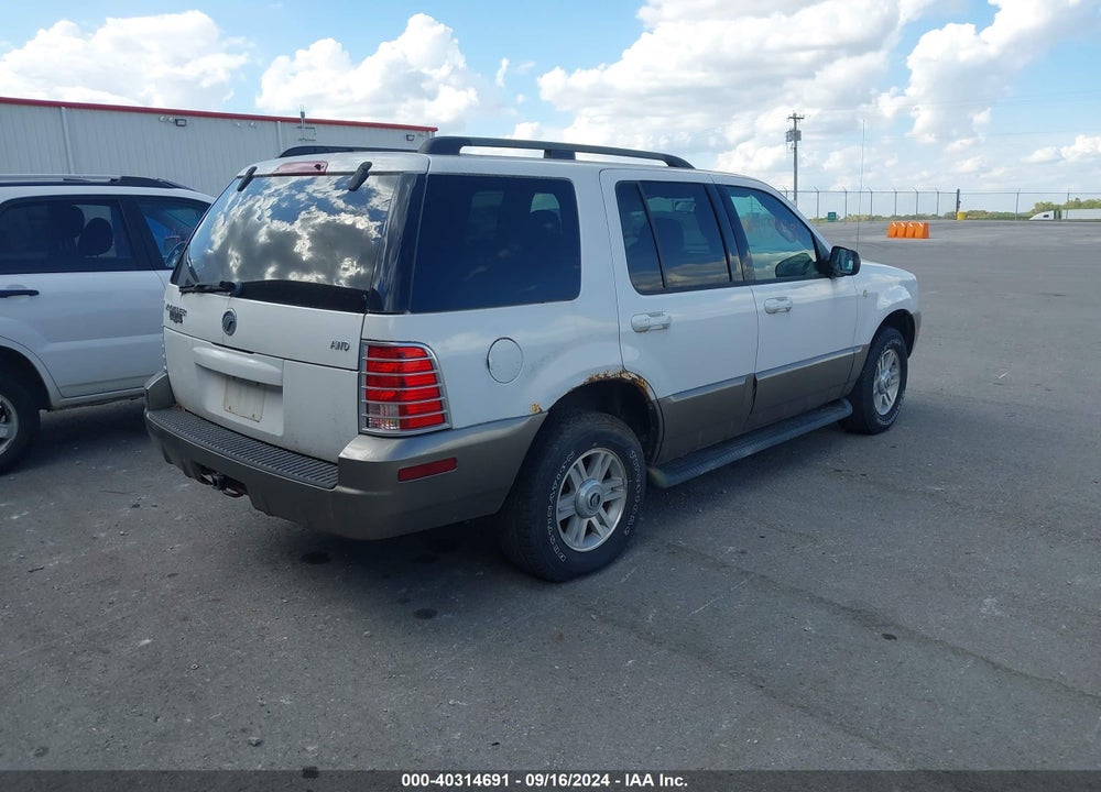 2003 MERCURY MOUNTAINEER VIN: 4M2ZU86K63UJ22520