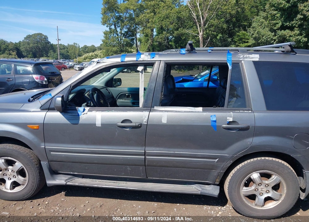 2007 HONDA PILOT EX-L VIN: 2HKYF18567H532664