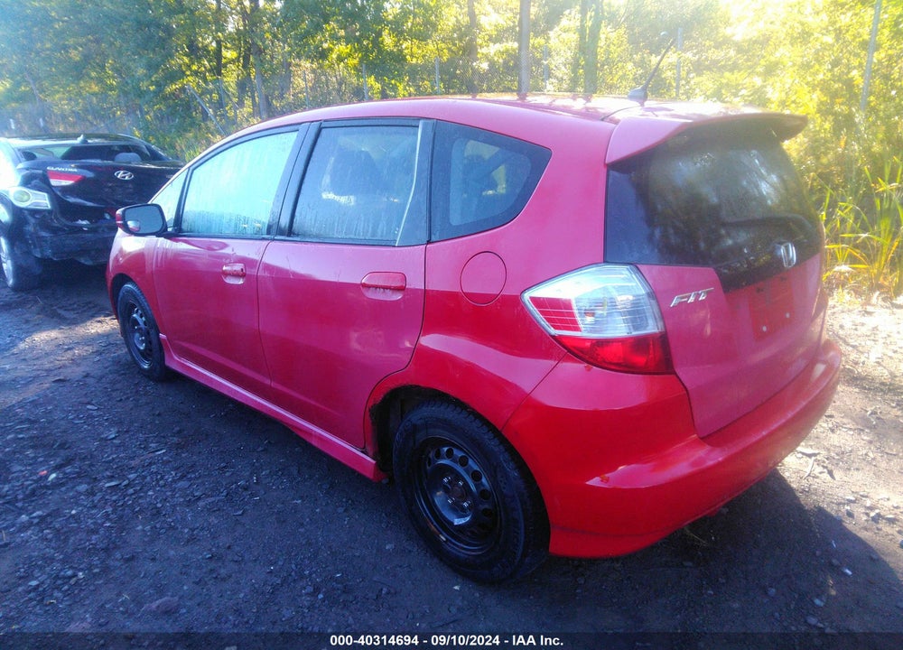 2009 HONDA FIT SPORT VIN: JHMGE87629S048432