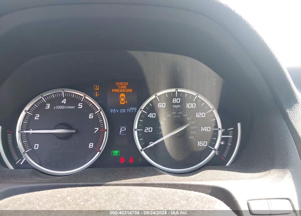 2015 ACURA TLX VIN: 19UUB1F35FA008165