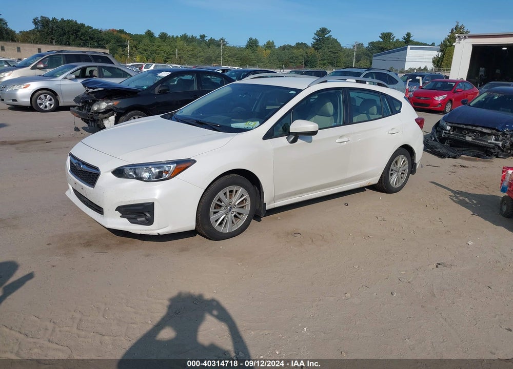 2017 SUBARU IMPREZA 2.0I PREMIUM VIN: 4S3GTAB62H3701016
