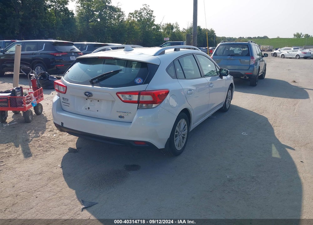 2017 SUBARU IMPREZA 2.0I PREMIUM VIN: 4S3GTAB62H3701016