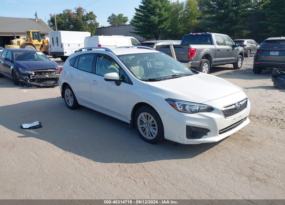 2017 SUBARU IMPREZA 2.0I PREMIUM VIN: 4S3GTAB62H3701016