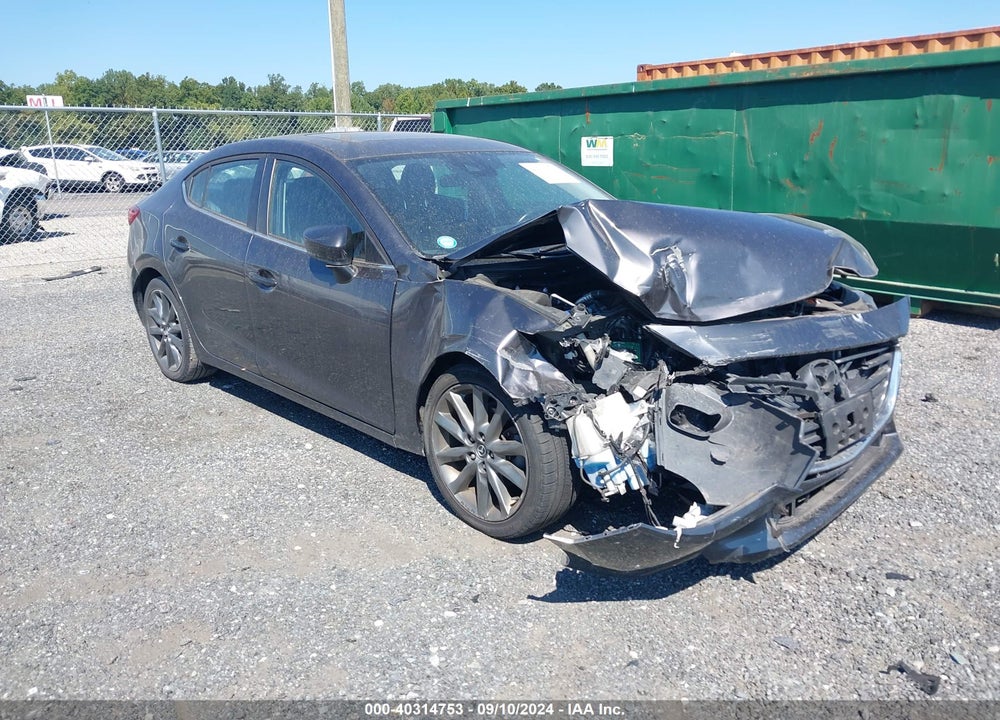 2018 MAZDA 3 TOURING VIN: 3MZBN1V38JM258300