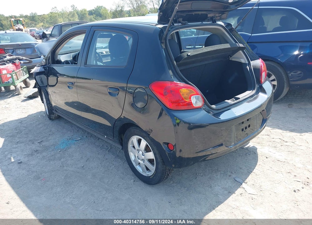2015 MITSUBISHI MIRAGE ES/RF VIN: ML32A4HJ6FH031454