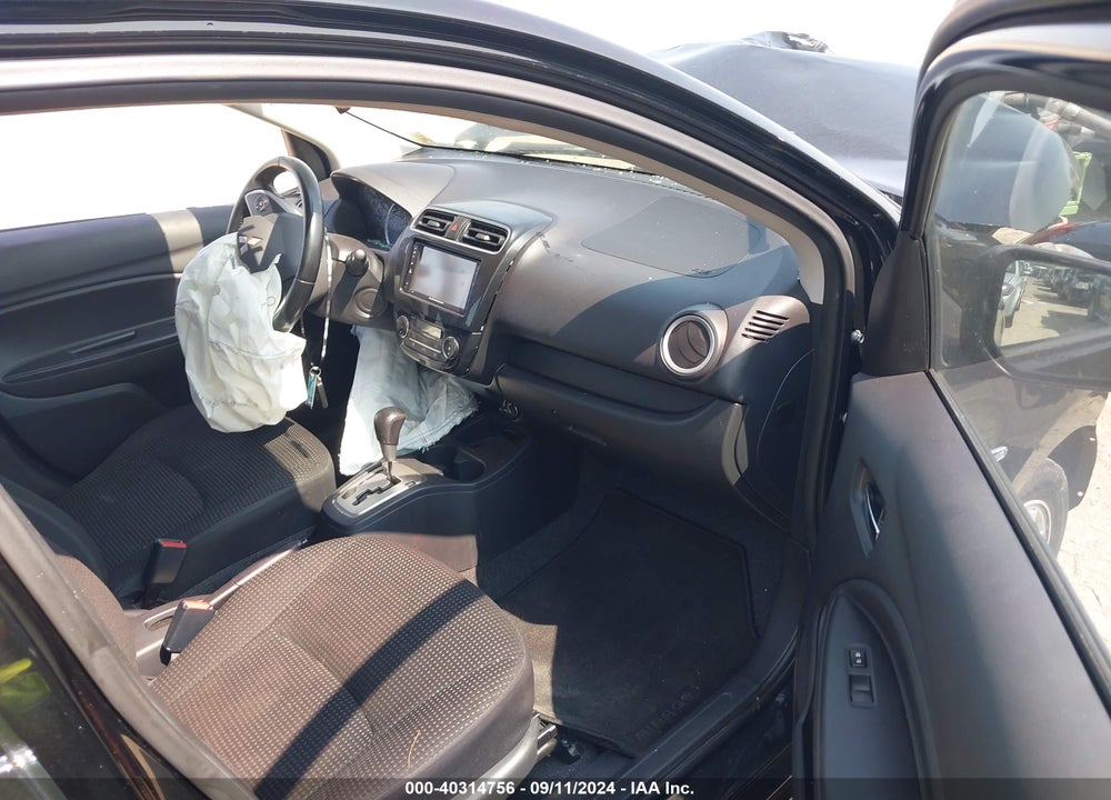 2015 MITSUBISHI MIRAGE ES/RF VIN: ML32A4HJ6FH031454