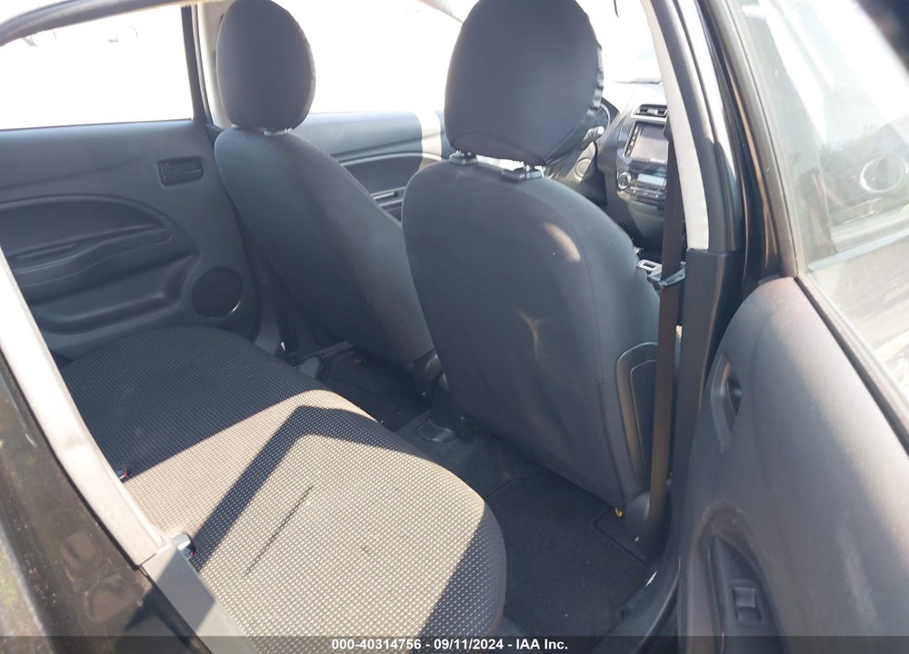 2015 MITSUBISHI MIRAGE ES/RF VIN: ML32A4HJ6FH031454