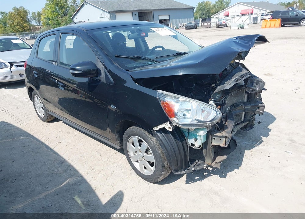 2015 MITSUBISHI MIRAGE ES/RF VIN: ML32A4HJ6FH031454