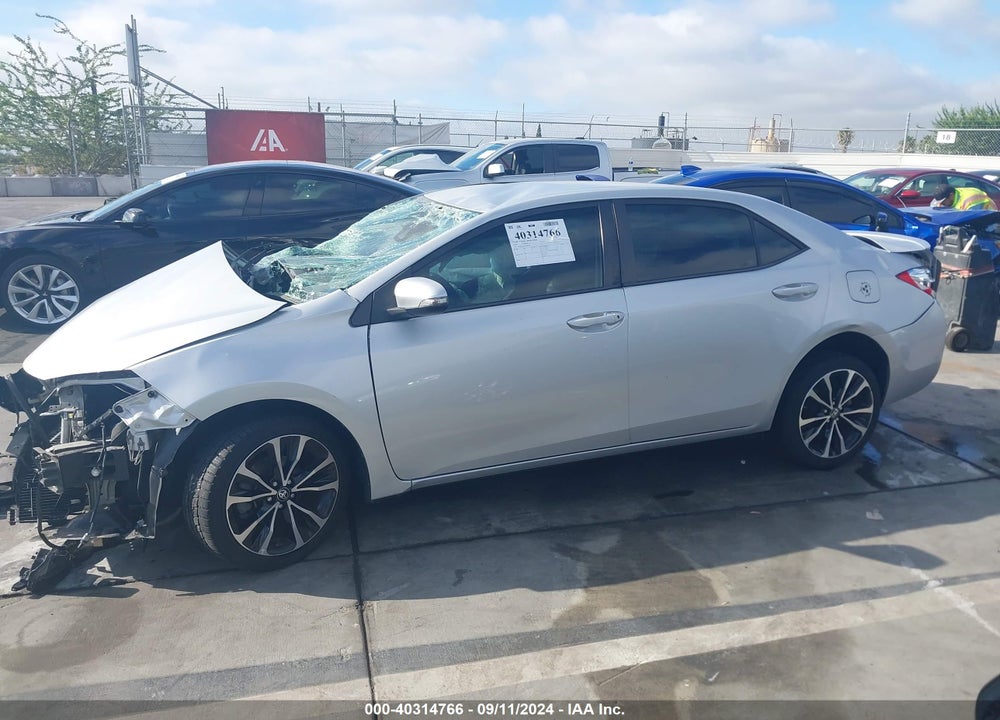 2018 TOYOTA COROLLA SE VIN: 5YFBURHE8JP787627