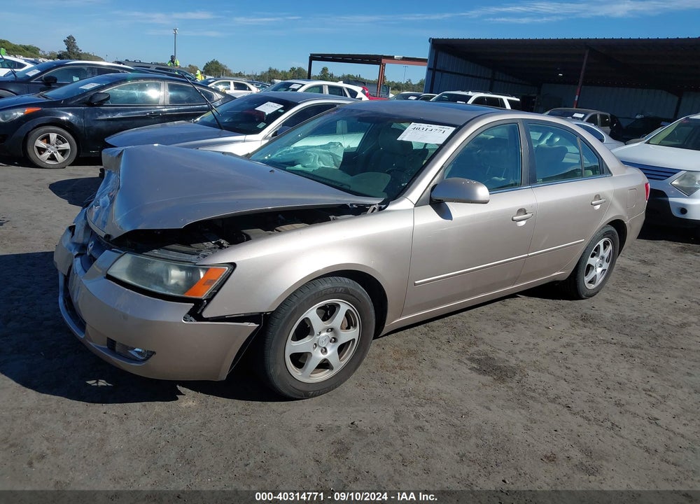 2006 HYUNDAI SONATA GLS V6/LX V6 VIN: 5NPEU46F26H139099